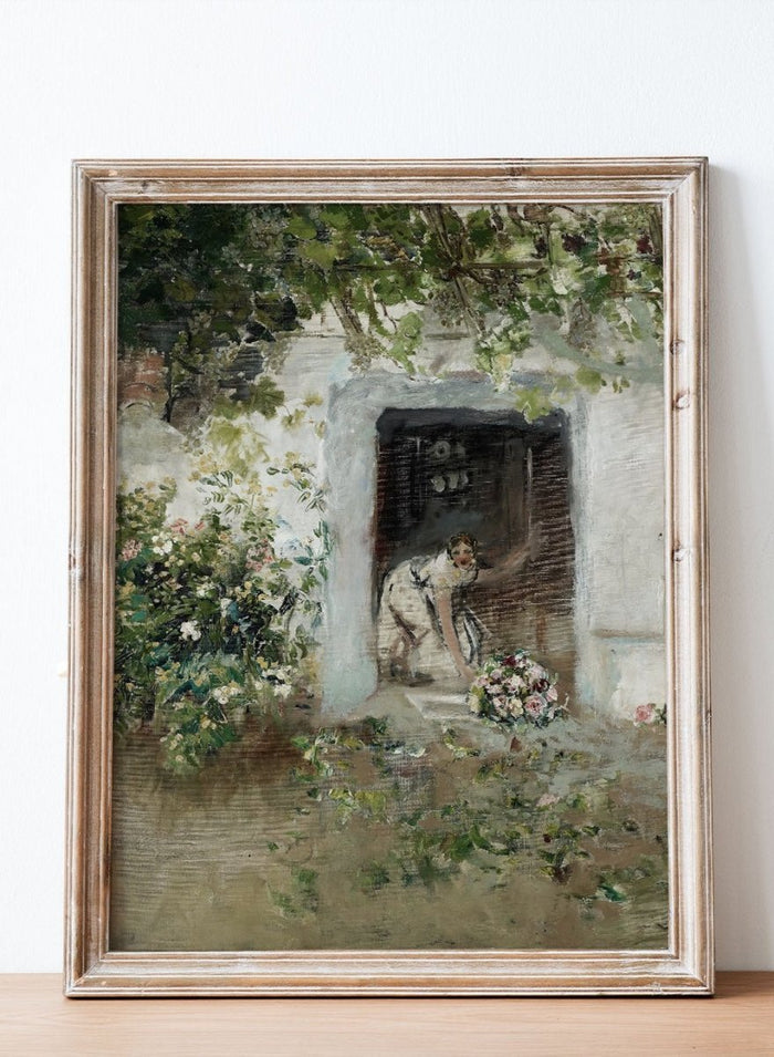 "Floral Offerings" Art Print_Sugar & Canvas_Ignacio Pinazo Camarlench