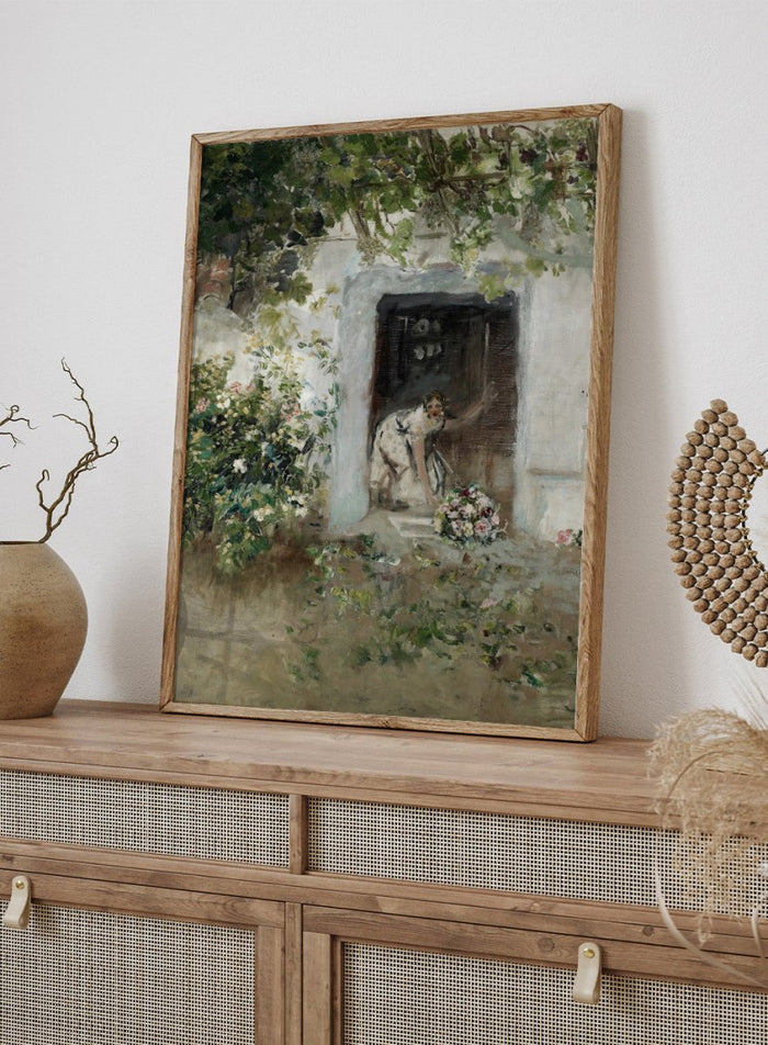 "Floral Offerings" Art Print_Sugar & Canvas_Ignacio Pinazo Camarlench
