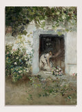 "Floral Offerings" Art Print_Sugar & Canvas_Ignacio Pinazo Camarlench