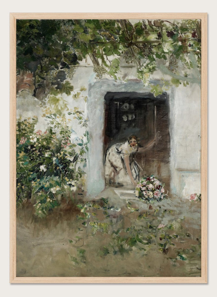 "Floral Offerings" Art Print_Sugar & Canvas_Ignacio Pinazo Camarlench