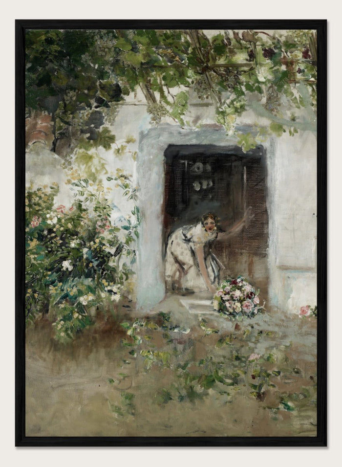 "Floral Offerings" Art Print_Sugar & Canvas_Ignacio Pinazo Camarlench