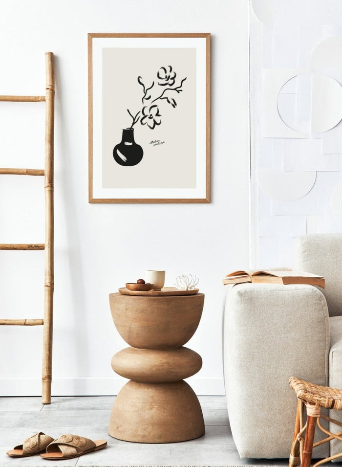 "Floral Vase Study" Art Print_Sugar & Canvas_Sugar & Canvas