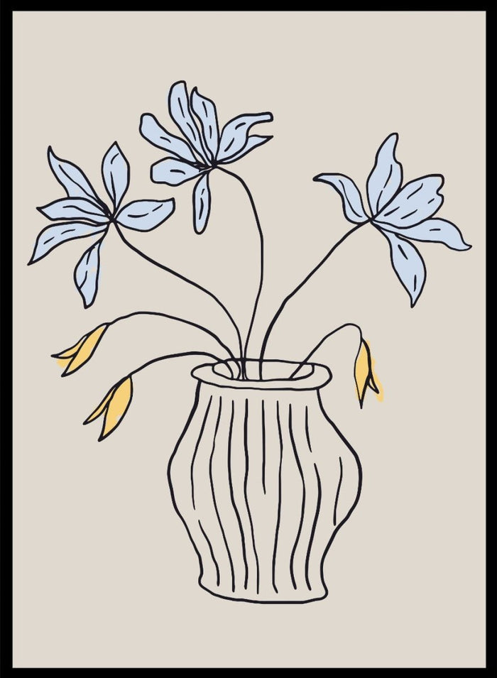 'Flower Arrangement' Aesthetic Art Print_Sugar & Canvas_Sugar & Canvas