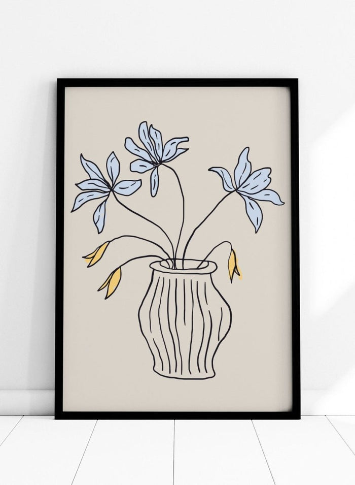'Flower Arrangement' Aesthetic Art Print_Sugar & Canvas_Sugar & Canvas