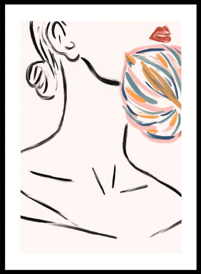'Flower Bud' Aesthetic Art Print_Sugar & Canvas_Sugar & Canvas