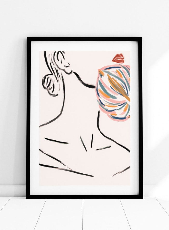 'Flower Bud' Aesthetic Art Print_Sugar & Canvas_Sugar & Canvas
