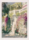 "Flower Door" Art Print_Sugar & Canvas_Pierre-Eugène Montézin