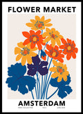 Flower Market Amsterdam Art Print_Sugar & Canvas