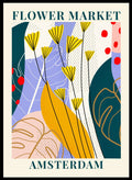 Flower Market Amsterdam Art Print_Sugar & Canvas