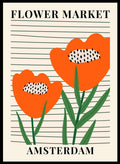 Flower Market Amsterdam Art Print_Sugar & Canvas