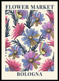 Flower Market Bologna Art Print_Sugar & Canvas