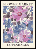Flower Market Copenhagen Art Print_Sugar & Canvas