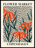 Flower Market Copenhagen Art Print_Sugar & Canvas