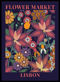 Flower Market Lisbon Art Print_Sugar & Canvas