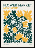Flower Market New York Abstract Art Print FM107_Sugar & Canvas