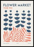 Flower Market Tokyo Abstract Art Print FM112_Sugar & Canvas
