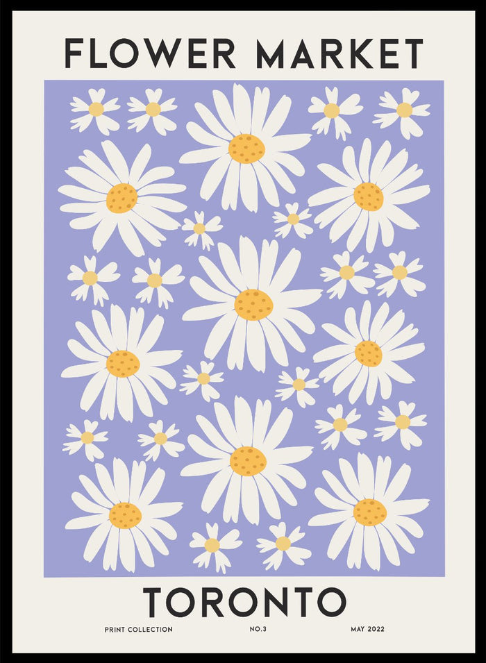 Flower Market Toronto Art Print_Sugar & Canvas