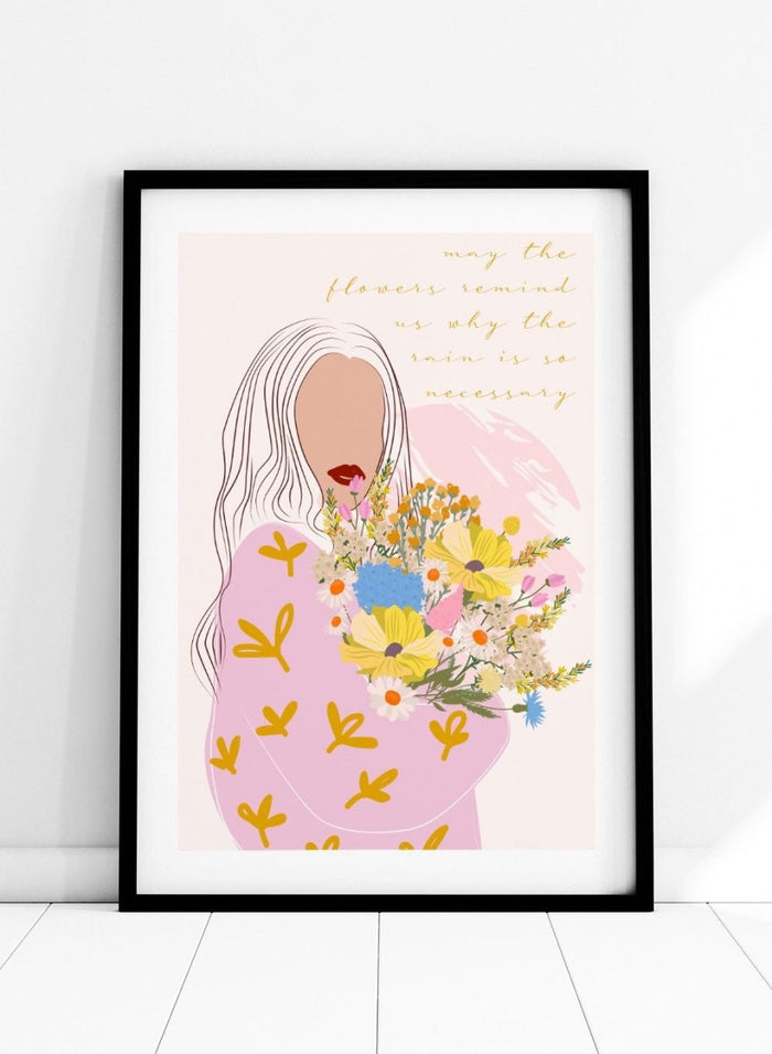 'Flowers After the Rain' Aesthetic Art Print_Sugar & Canvas_Sugar & Canvas