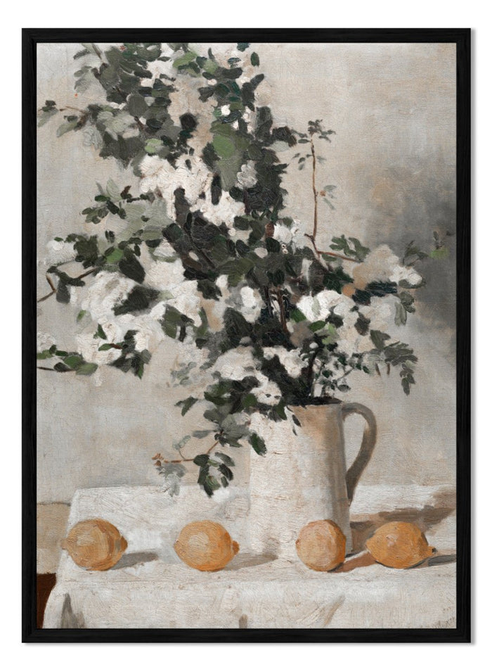 "Flowers and Lemons" Art Print_Sugar & Canvas_Albéric Coppieters