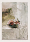 "Flowers on a Window Ledge" Art Print_Sugar & Canvas_John La Farge