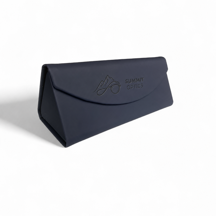 Foldable Sunglasses Case - Blue