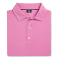 FootJoy Athletic Fit Tonal Dot Lisle Golf Polo Previous Season Style Pink - 26 Men
