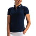 FootJoy Loop Button Golf Polo Navy - SF26 Women