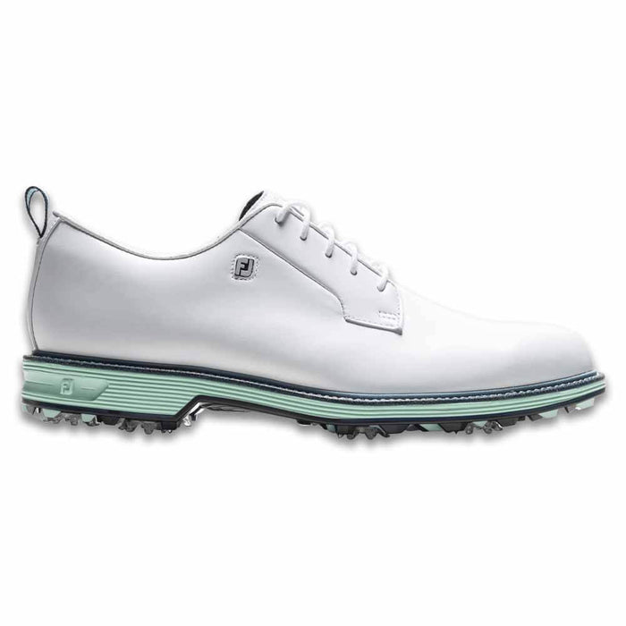 FootJoy Premiere Series - Field Golf Shoes White/Aqua Marine/Pageant Blue - 26 Men