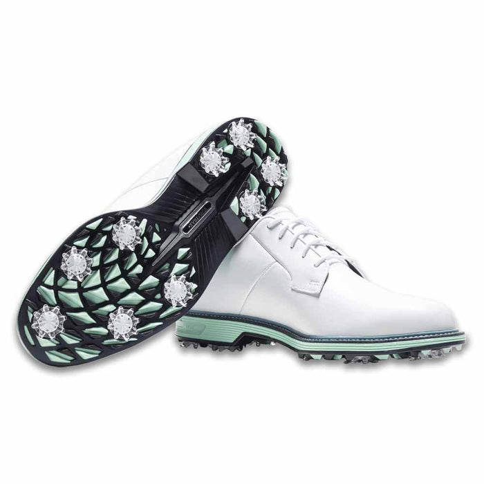 FootJoy Premiere Series - Field Golf Shoes White/Aqua Marine/Pageant Blue - 26 Men