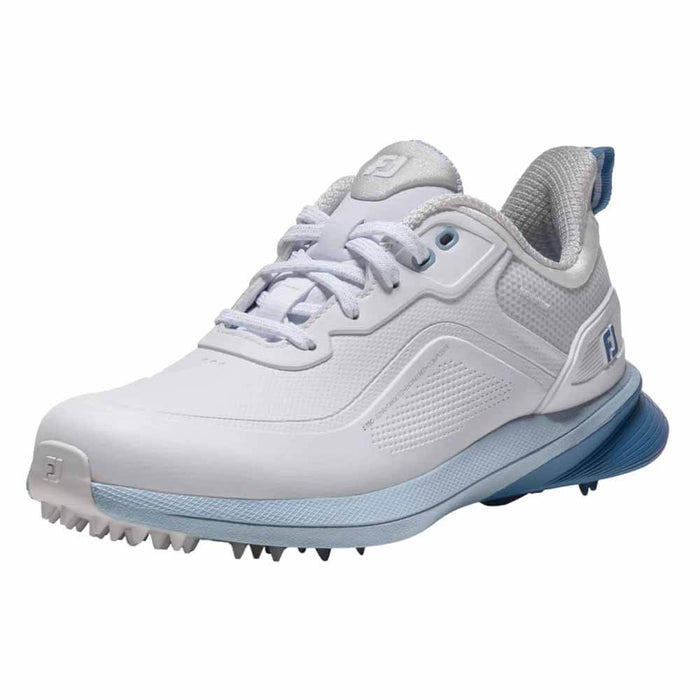 FootJoy Pro/SL Spikeless Golf Shoes Arctic White/Glacier Steel Blue - 26 Women