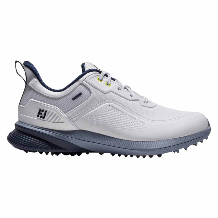 FootJoy Pro/SL Spikeless Golf Shoes White/Pageant Blue/Windward Blue - FA26 Men
