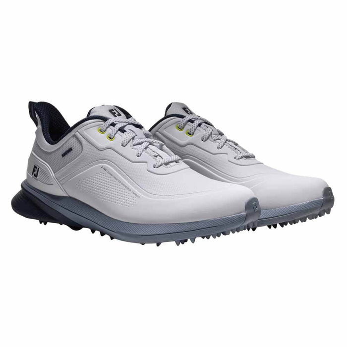FootJoy Pro/SL Spikeless Golf Shoes White/Pageant Blue/Windward Blue - FA26 Men