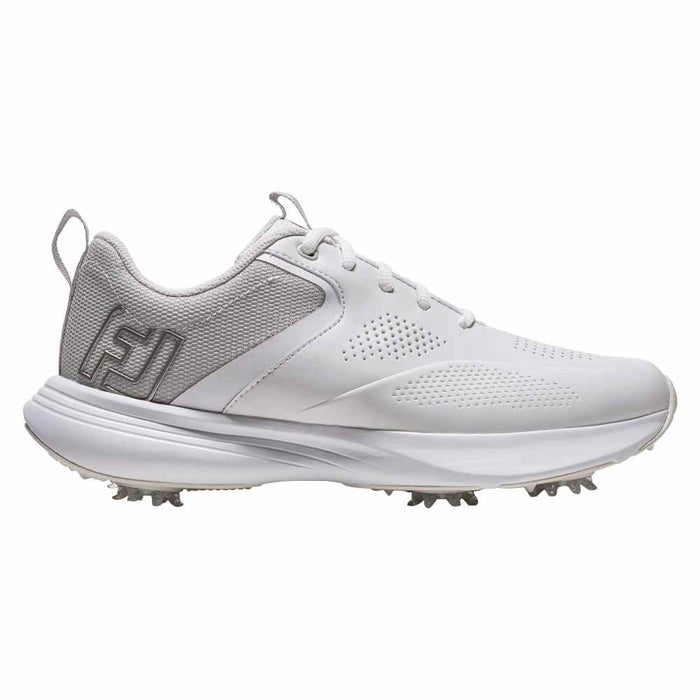 FootJoy Qualifier Golf Shoes White/Harbor Mist/Butterfly - FA26 Women