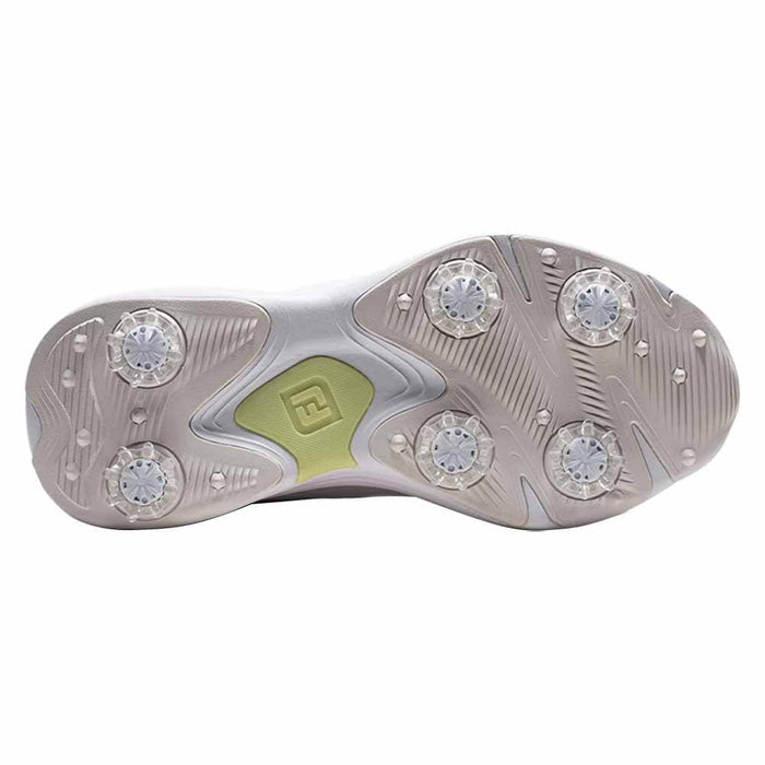 FootJoy Qualifier Golf Shoes White/Harbor Mist/Butterfly - FA26 Women
