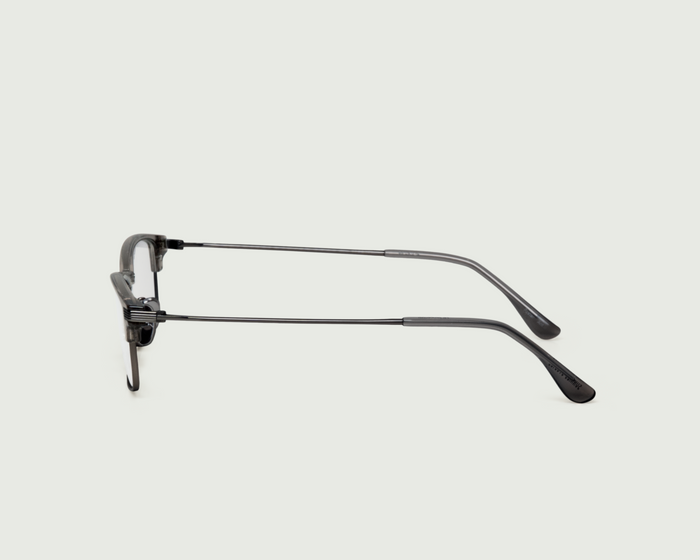 Ant::Foster Eyeglasses Rectangle Black plant-based plastic side
