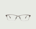Cove::Foster Eyeglasses Rectangle Black plant-based plastic front