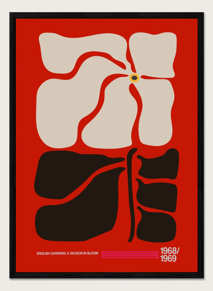 A4/8x12 inches (Framing Available) / Black Wood Frame