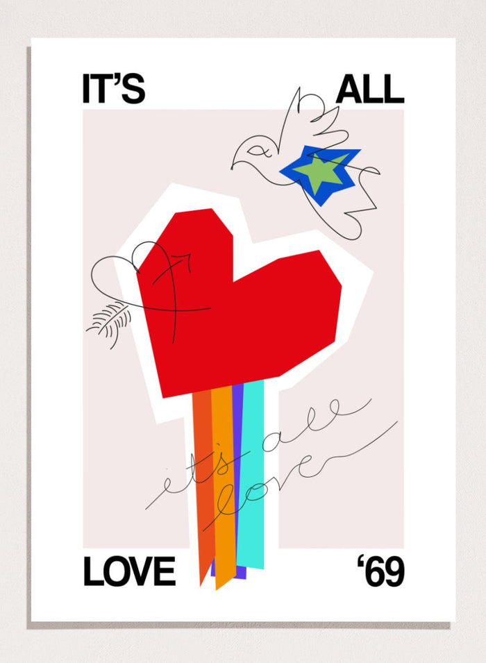 A4/8x12 inches (Framing Available) / Unframed Print Only