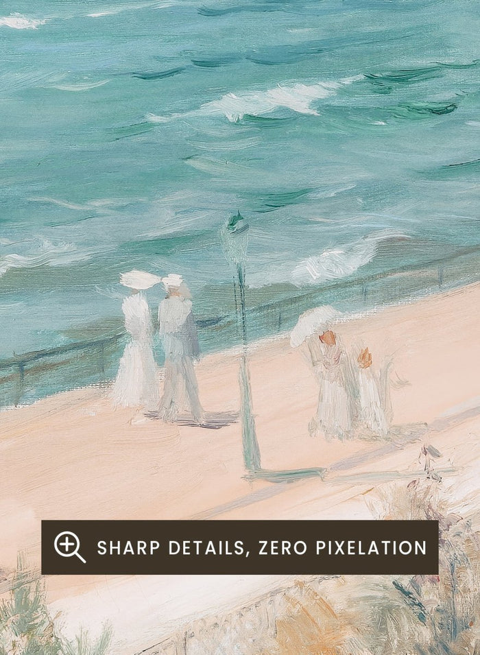 "From My Window in Cannes" Art Print_Sugar & Canvas_Albert Edelfelt