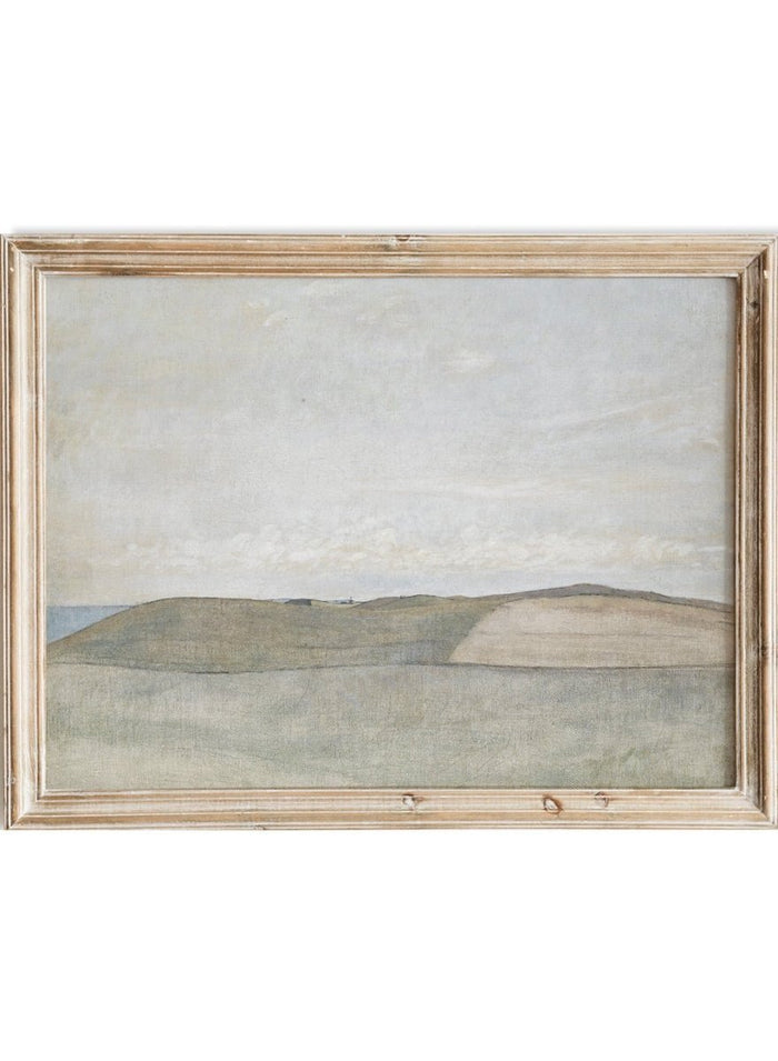 "From Refsnæs" Art Print_Sugar & Canvas_Vilhelm Hammershøi