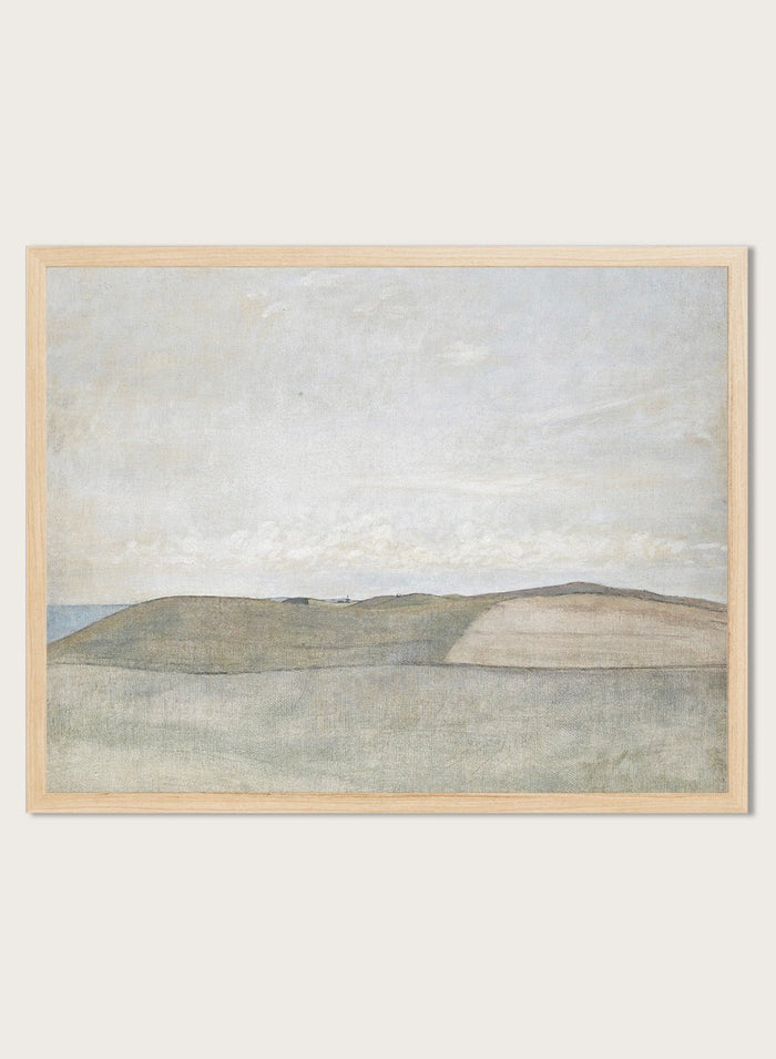 "From Refsnæs" Art Print_Sugar & Canvas_Vilhelm Hammershøi