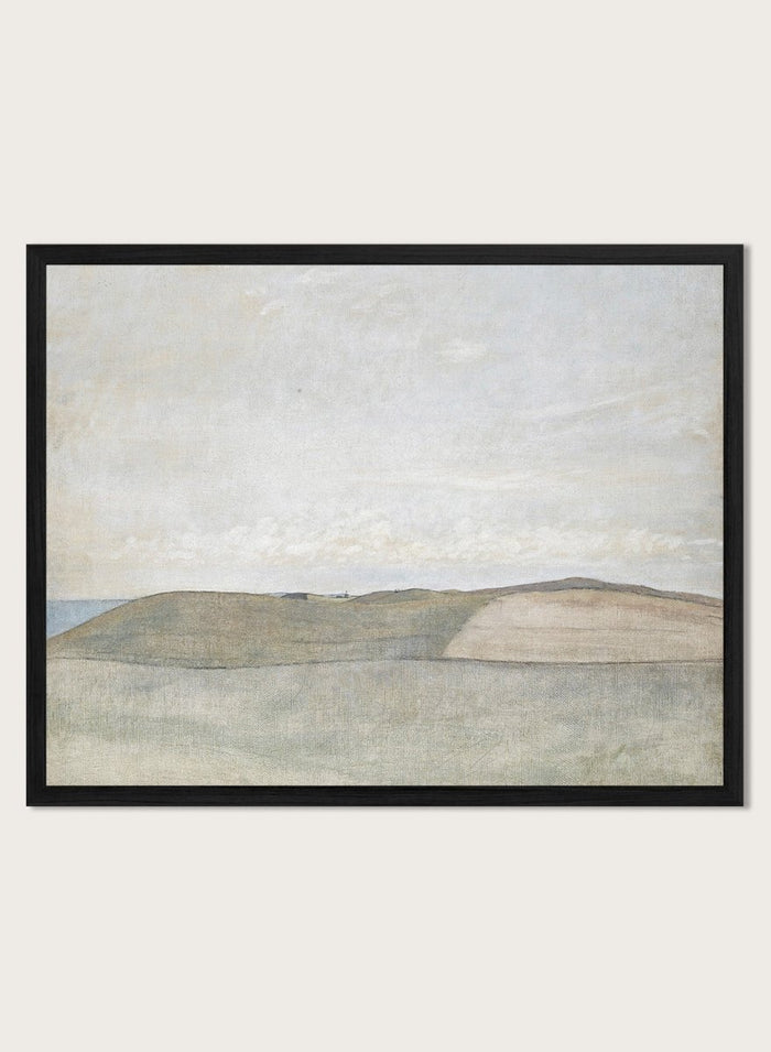 "From Refsnæs" Art Print_Sugar & Canvas_Vilhelm Hammershøi