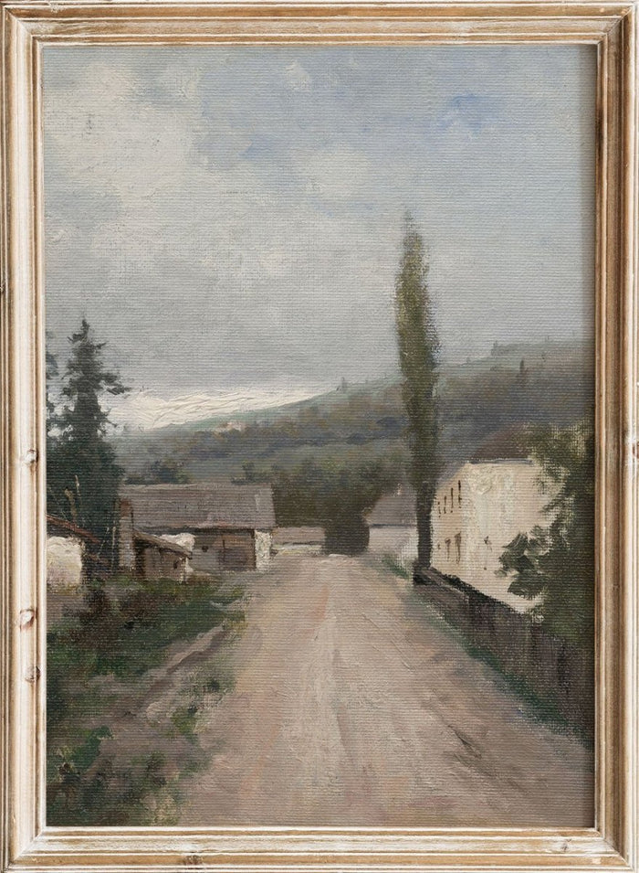 "From the West Slovak Village" Art Print_Sugar & Canvas_Felicián Moczik