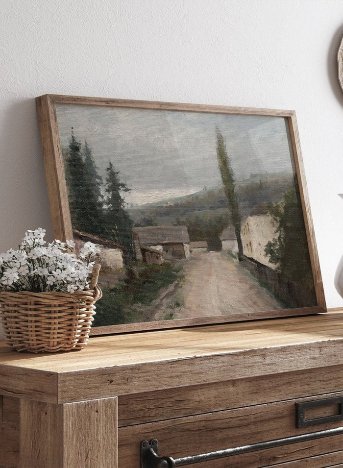 "From the West Slovak Village" Art Print_Sugar & Canvas_Felicián Moczik