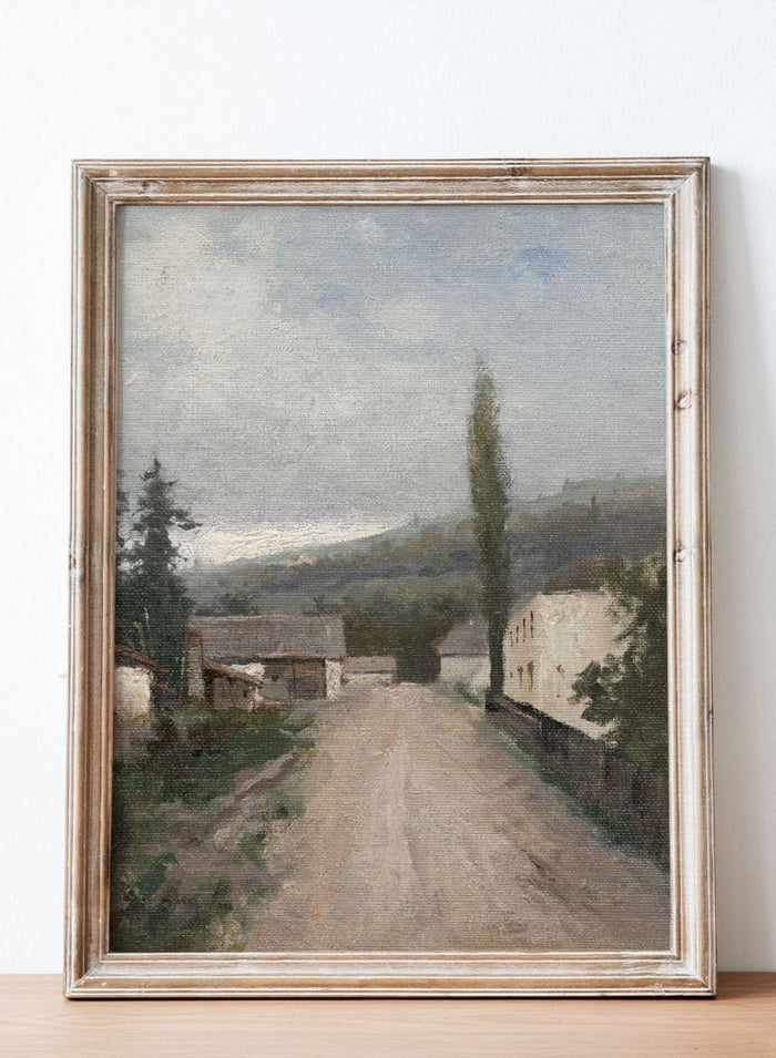 "From the West Slovak Village" Art Print_Sugar & Canvas_Felicián Moczik