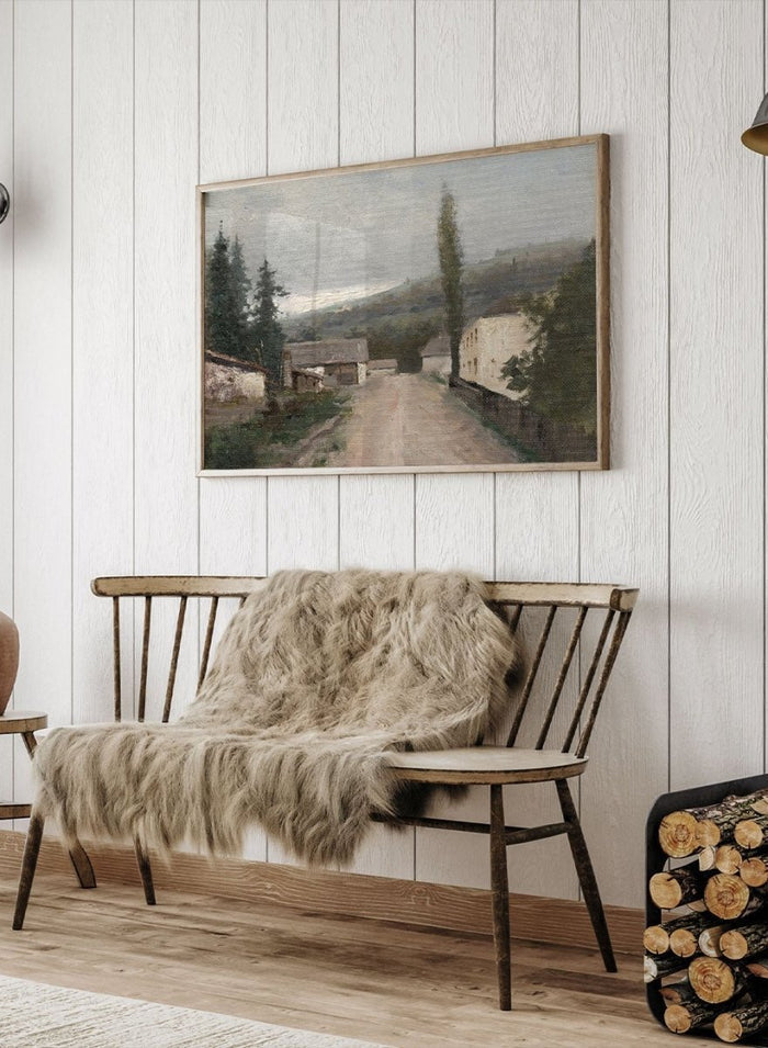 "From the West Slovak Village" Art Print_Sugar & Canvas_Felicián Moczik