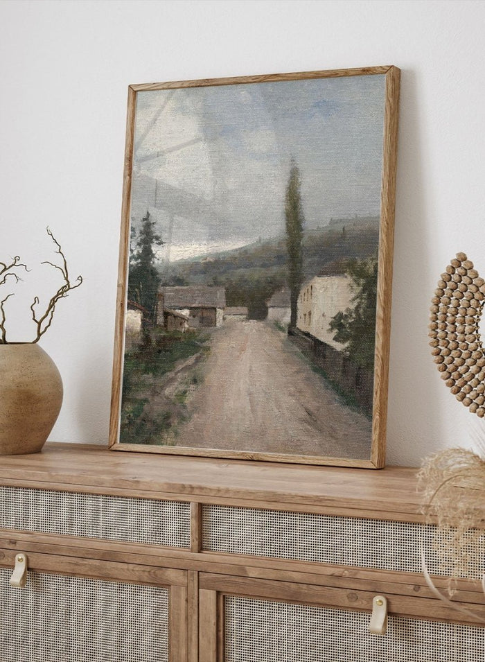 "From the West Slovak Village" Art Print_Sugar & Canvas_Felicián Moczik