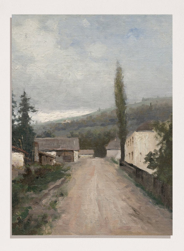 "From the West Slovak Village" Art Print_Sugar & Canvas_Felicián Moczik