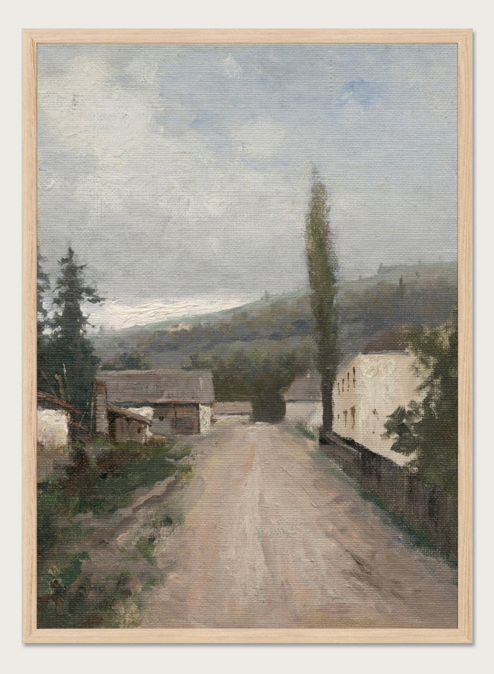 "From the West Slovak Village" Art Print_Sugar & Canvas_Felicián Moczik
