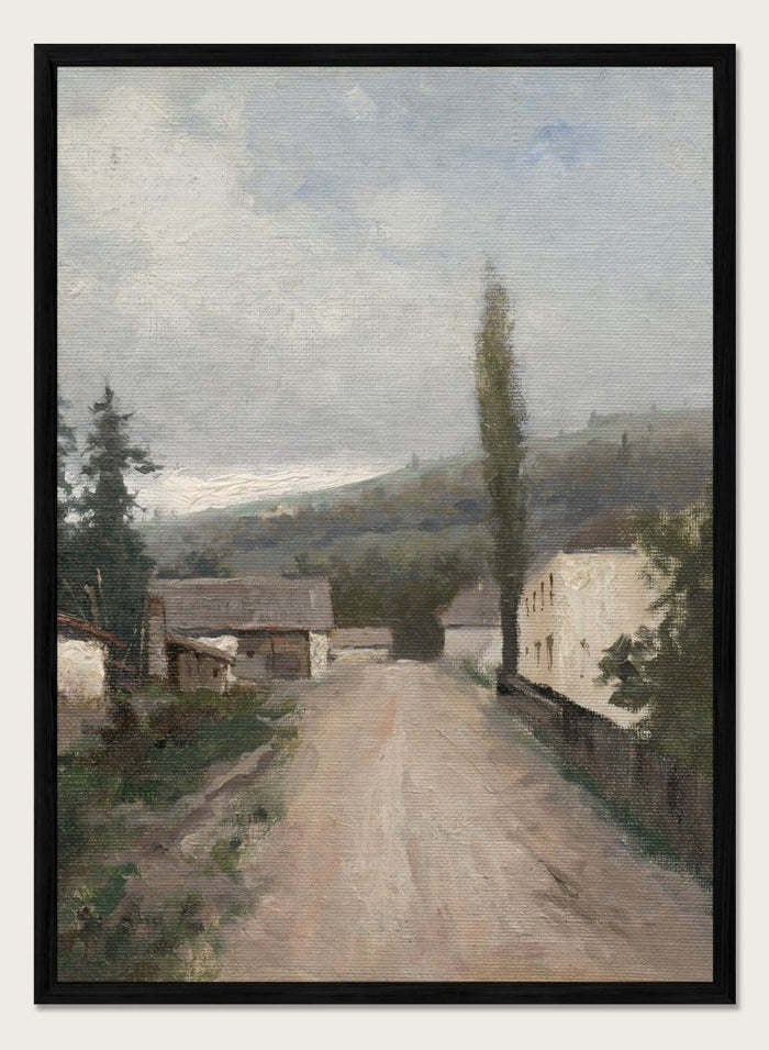 "From the West Slovak Village" Art Print_Sugar & Canvas_Felicián Moczik
